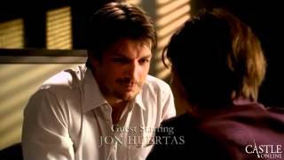 Castle  Castle Gets Interviewed By Beckett HD [upl. by Hayila]