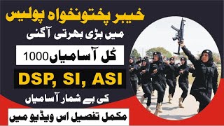 KPK Police Jobs 2024  KPPSC Advertisement 042024  How to Apply for the Post of DSP SI ASI [upl. by Adama]