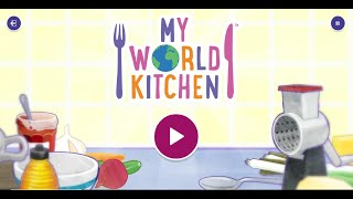 Lets Cook with My World Kitchen  Cbeebies Games [upl. by Aihcrop203]