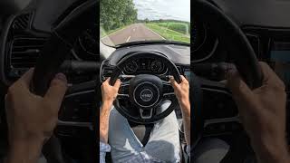 0100 kmh Jeep Compass 14  170 CP 2018 shorts acceleration car pov automobile [upl. by Lladnar994]