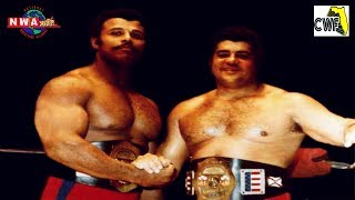 Florida Tag Team Title Match Rocky Johnson amp Pedro Morales c vs Ivan Koloff amp Mr Saito 1977 [upl. by Mandy]