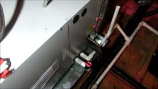 hvac first company air handler replacement part 2 [upl. by Ennairej563]