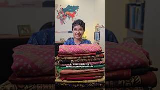 Sarees from every Indian state😮 [upl. by Odelia99]