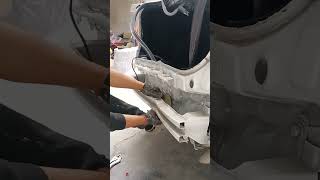 Manual correcting process of car anticollision beam [upl. by Lester]