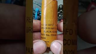 Substitute for 3 WIRE WAX CAPACITOR shortvideo shorts short [upl. by Aderb]