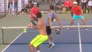 Pop Tennis 2016 US Open Semifinal Court 1 [upl. by Niraj]