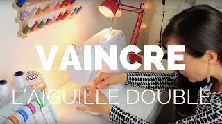 Tutoriel couture facile comment utiliser laiguille double [upl. by Eiznekam]