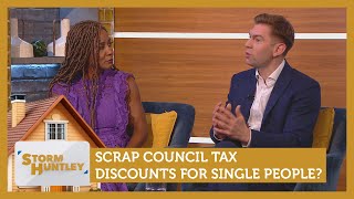 Scrap council tax discounts for single people Feat Paula amp Charlie  Storm Huntley [upl. by Chitkara957]