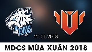 20012018 EVS vs UTM game 1 VCS Spring 2018 EVOS Esports vs Ultimate Esports [upl. by Einnep]