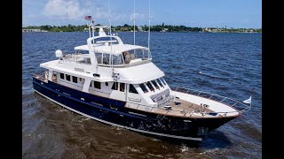 1987 Jongert 78 Motor Yacht  For Sale with HMY Yachts [upl. by Ecnarual680]