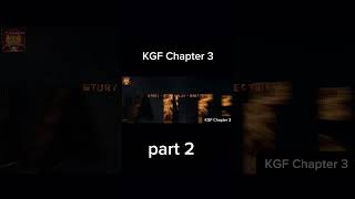 KGF 3 ka official trailer🔥  part 2 😱 shorts kgf3 bollywood southindian [upl. by Eiramyllek807]