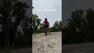 Dirtbike launch klx 140r shorts viral [upl. by Anad]