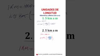 Convertir 25 km a metros en 45 segundos maths ingeneria [upl. by Cantu]