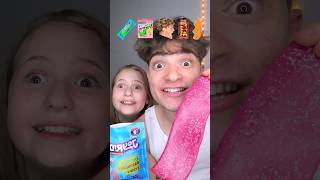 Giant YouTuber Foods ASMR With My Little Sister 🤤🍭 [upl. by Jacobo586]