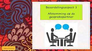 Beoordeling mboexamen Nederlands Gesprek voeren 3F sollicitatiegesprek [upl. by Ereynihc77]