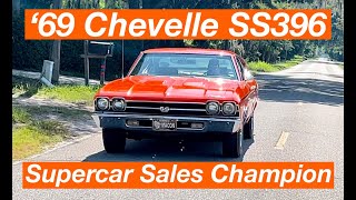 1969 Chevelle SS396 4Speed Chevys Magical Midsize [upl. by Arahsal112]