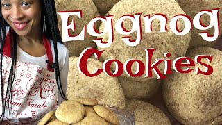 How to Make Eggnog Cookies  Eggnog Cookies Recipe  Eggnog Cookies  Christmas Cookies Recipe [upl. by Ehrenberg]