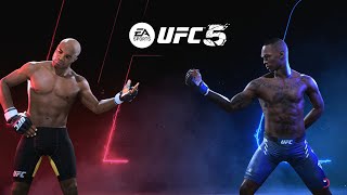 UFC 5  Anderson Silva Vs Israel Adesanya FULL FIGHT GAMEPLAY PS5 [upl. by Truitt]