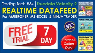 How to install TrueData Velocity Amibroker  Trading Tech 34  in Hindi [upl. by Acnaiv]