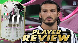 94 SHAPESHIFTERS ICON ZAMBROTTA SBC PLAYER REVIEW  FIFA 23 Ultimate Team [upl. by Anderer]