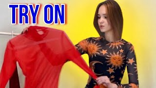 Try On transparent longsleeves tips for stylish looks [upl. by Ellerrad545]