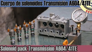 Transmision A604  41TE  Cuerpo de solenoides [upl. by Oran80]