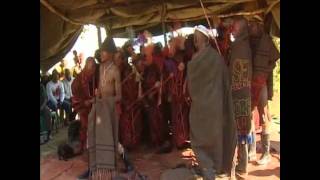 Exhibition of Bastho culture by Basotho men [upl. by Yelnet892]