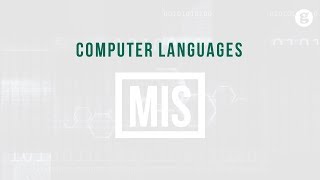 Computer Languages [upl. by Lynad]