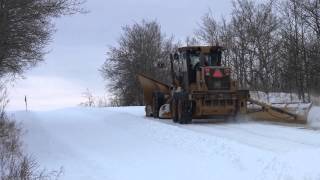 Red Deer County  Operations In Action Snow Plows and Graders [upl. by Valda]