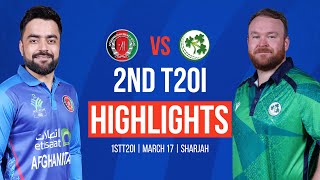 FULL MATCH HIGHLIGHTS  AFGHANSITAN vs IRELAND  2ND T20I  Ireland Tour of Afghanistan 2024  ACB [upl. by Soren620]