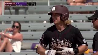 Mississippi State vs 2 LSU Game 3 HIGHLIGHTS  2023 College Baseball [upl. by Ahsele857]