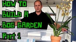 BOG VLOG 1 How To build a Temperate Carnivorous Bog Garden For North American Carnivorous Plants [upl. by Lyman]