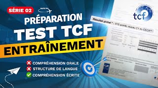 Préparer au TCF  Compréhension écrite Série 2 [upl. by Dumond488]