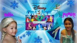 DISNEY ON ICE Frozen DREAM BIG So much fun VIP seats [upl. by Iarahs]