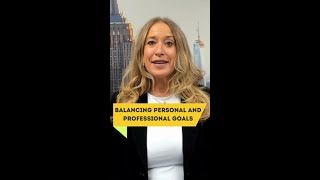 Balancing Personal and Professional Goals [upl. by Gautier]