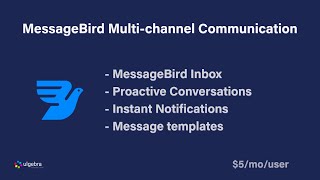 How to create WhatsApp message Template to send message via MessageBird for Zoho CRM extension [upl. by Adrial]