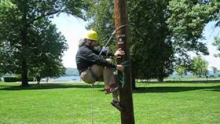 Tree Climbing Ascending with Grigri Direct Aid [upl. by Miahc]