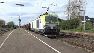 Treinen zuge Bahnverkehr Coevorden Bentheimerlijn Salzbergen 27 4 23 [upl. by Einamrej]