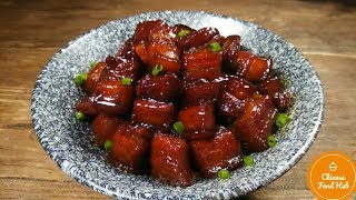 Chinese Style Glazed Pork Belly  Beer Braised Pork Belly Recipe 啤酒五花肉 [upl. by Caton466]