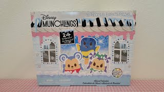 Disney Munchlings 2024 Christmas Advent Calendar with 24 Suprises  Scented [upl. by Attoynek]