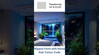 nippon paints bedroom colour combinationnippon paints with paint colour codehomenipponwallcolor [upl. by Lorens]