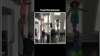 Always Trust the Process cheer process fatheranddaughter [upl. by Afatsom]