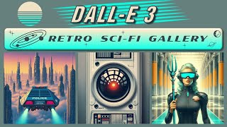 DALLE 3 Classic SciFi Images Gallery [upl. by Mauretta]