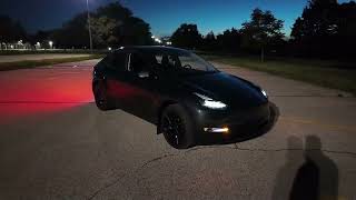 Tesla Model Y Light Show [upl. by Aluin197]