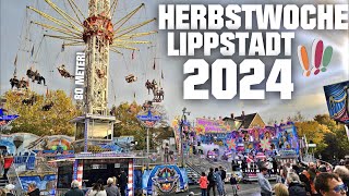 Herbstwoche in Lippstadt 2024 ► Kirmes Fahrgeschäfte Mix │MGX [upl. by Trebeh701]