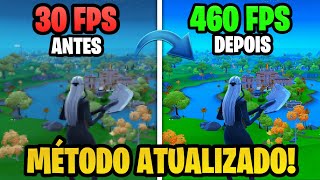 🚨COMO AUMENTAR MUITO o FPS e REDUZIR INPUTLAG no FORTNITE TEMPORADA 4 RODAR FORTNITE em PC FRACO [upl. by Debra]