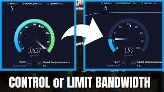 Manage Bandwidth How to Control and Limit Internet Speed amp Bandwidth for Each User [upl. by Burgwell811]