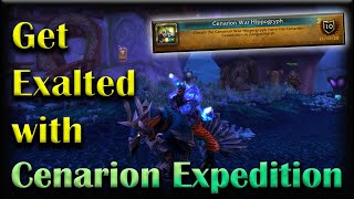 How to get the Cenarion War Hippogryph  WoW Retail Mount Guide Exalted with Cenarion Expedition [upl. by Dlorah]