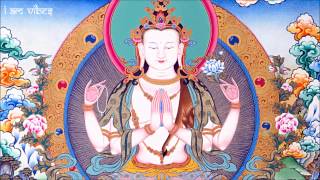 Mantra of Avalokiteshvara New Version with Lyrics [upl. by Wolfe159]