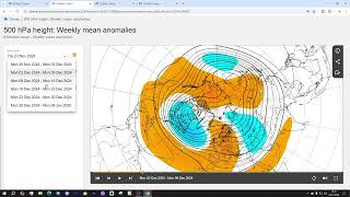 ECMWF 42 Day Forecast Winding Down The Clock On 2024 [upl. by Ahsetan406]